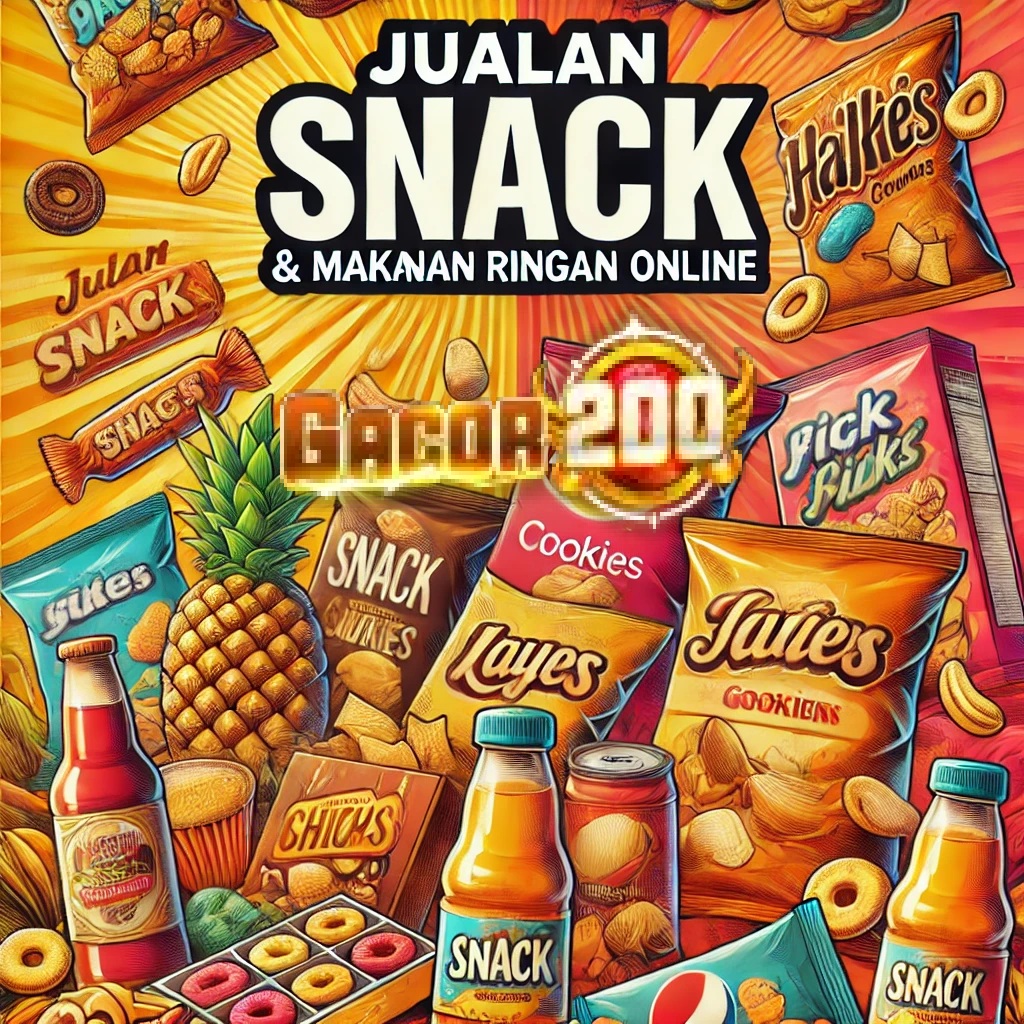GACOR200 Jualan Snack dan Makanan Ringan Online Murah
